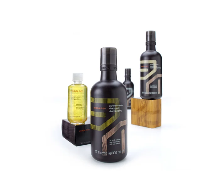 Aveda Men brand work by Duffy Collective